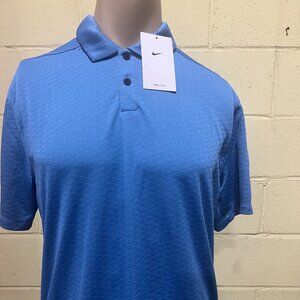 Nike Men's Dri-FIT Vapor Argyle Texture Golf Polo Shirt.